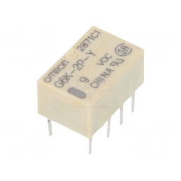Releu Electromagnetic DPDT 9V 1A PCB | Electronic-mag.ro | Componente Electronice