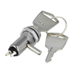 Întrerupător cu Cheie SPST 90° | Electronic-mag.ro | Componente Electronice