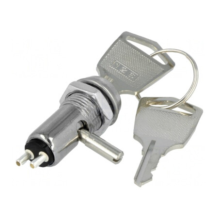 Întrerupător cu Cheie SPST 90° | Electronic-mag.ro | Componente Electronice