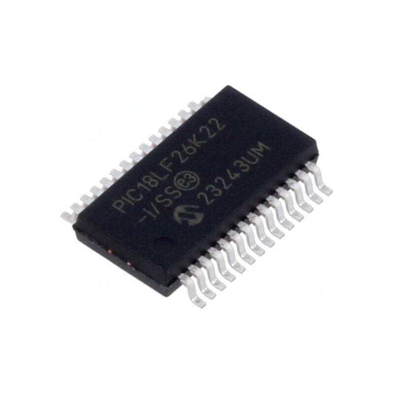 Microcontroler PIC 64MHz 1,8-3,6VDC SMD SSOP28 | Electronic-mag.ro | Componente Electronice