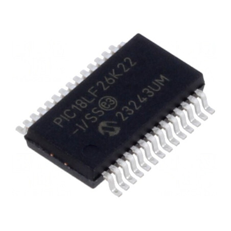 Microcontroler PIC 64MHz 1,8-3,6VDC SMD SSOP28 | Electronic-mag.ro | Componente Electronice