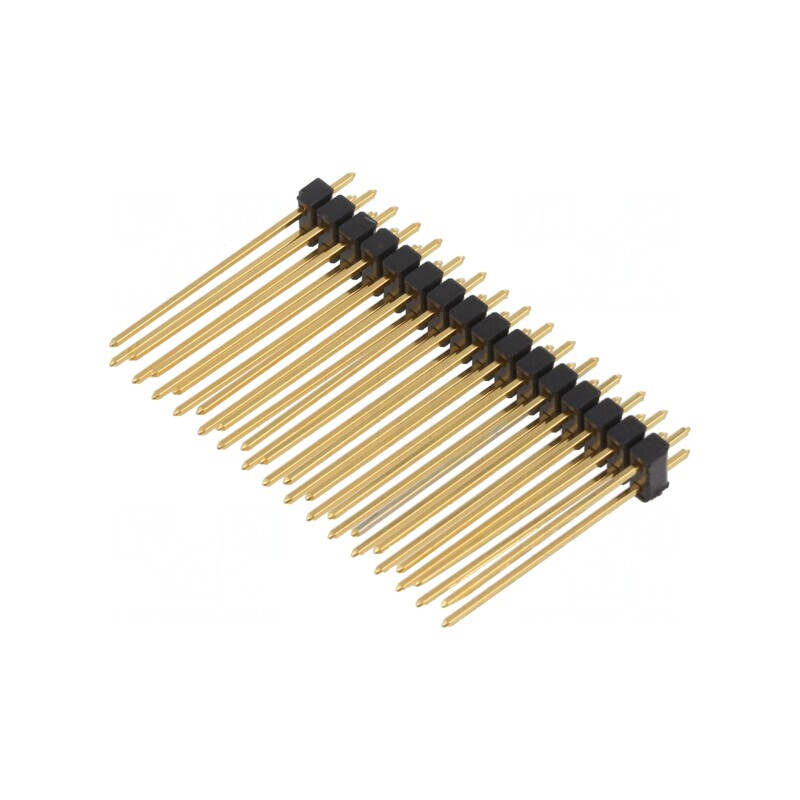 Conector Pin Header 2x16 2,54mm Aurit | Electronic-mag.ro | Componente Electronice