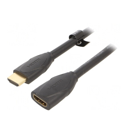 Cablu HDMI 2.0 Negru 3m | Electronic-mag.ro | Componente Electronice