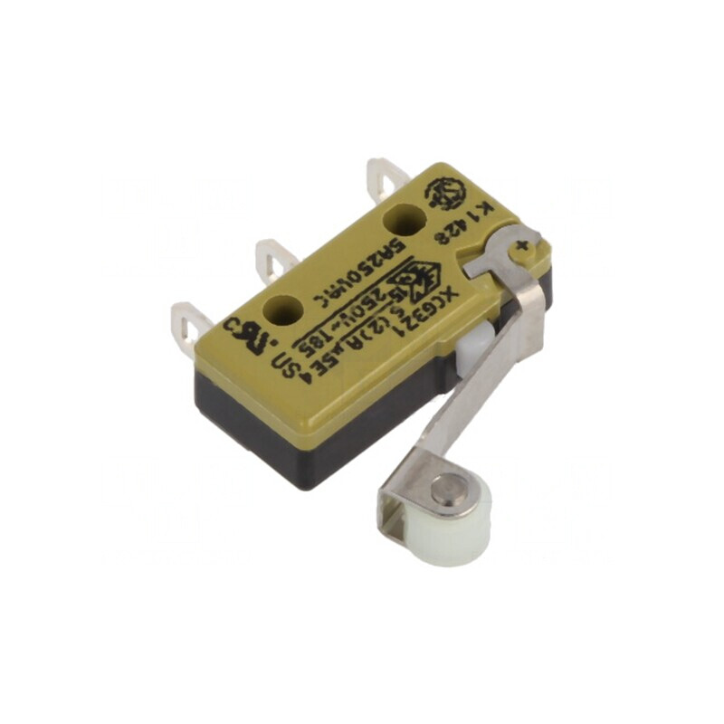 Microîntrerupător cu Manetă și Rulă 10A 250VAC | Electronic-mag.ro | Componente Electronice