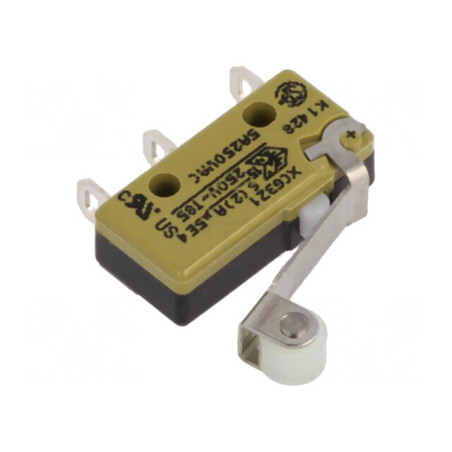 Microîntrerupător cu Manetă și Rulă 10A 250VAC | Electronic-mag.ro | Componente Electronice
