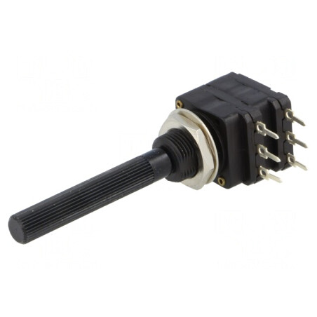 Potentiometru axial 220kΩ 200mW THT 6mm plastic | Electronic-mag.ro | Componente Electronice
