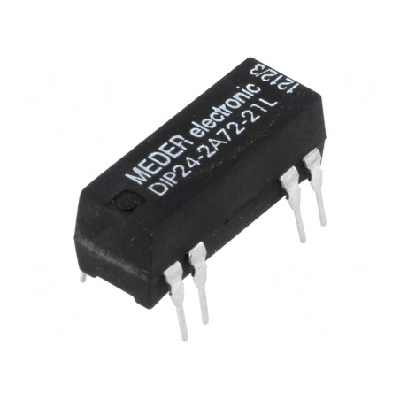 Releu Senzor Reed DPST-NO 24VDC 1A 200VDC | Electronic-mag.ro | Componente Electronice