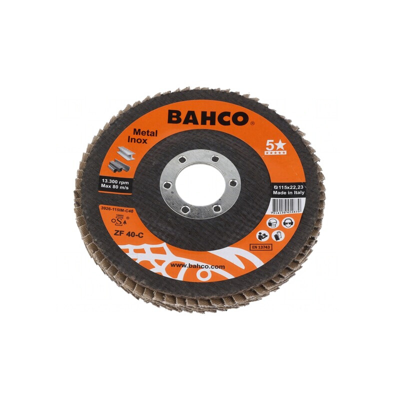 Disc de șlefuit cu lambouri 115mm 22,23mm Clasa 5* | Electronic-mag.ro | Componente Electronice