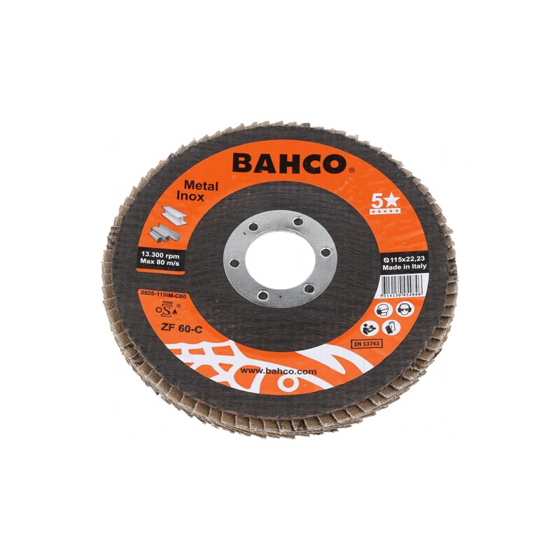 Disc de șlefuit cu lambouri 115mm 22,23mm 5* | Electronic-mag.ro | Componente Electronice