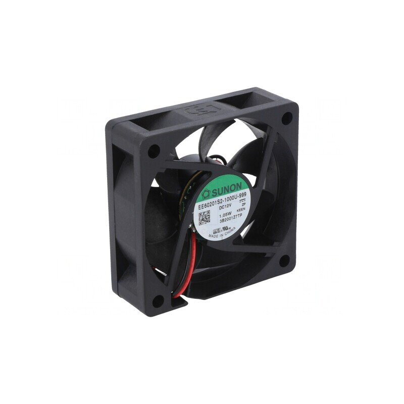 Ventilator DC Axial 12V 60x60x20mm | Electronic-mag.ro | Componente Electronice