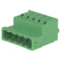 Regletă de conexiuni deconectabilă 5,08mm 5 piste | Electronic-mag.ro | Componente Electronice