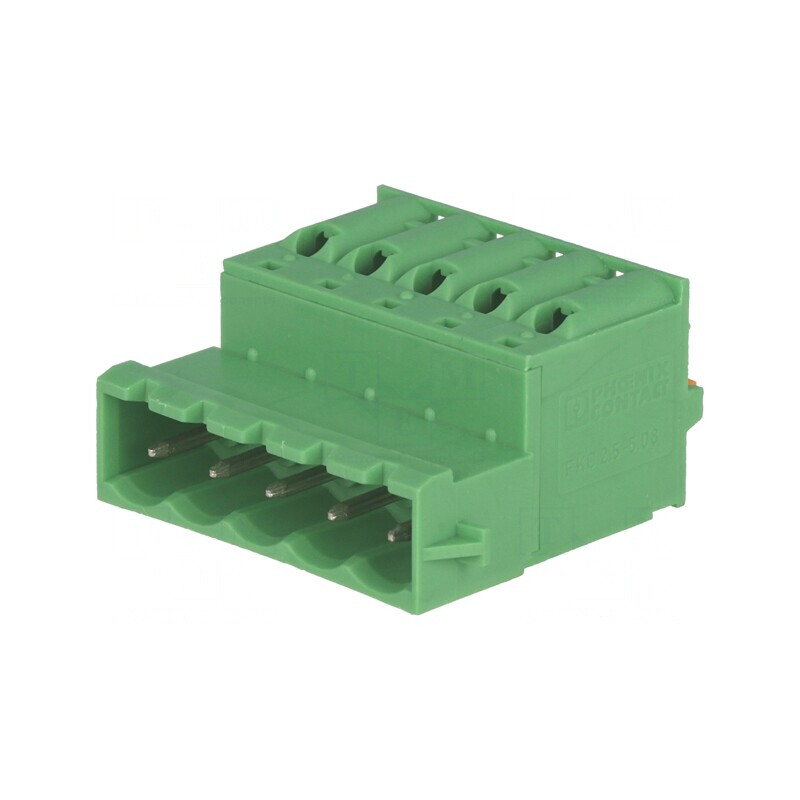 Regletă de conexiuni deconectabilă 5,08mm 5 piste | Electronic-mag.ro | Componente Electronice