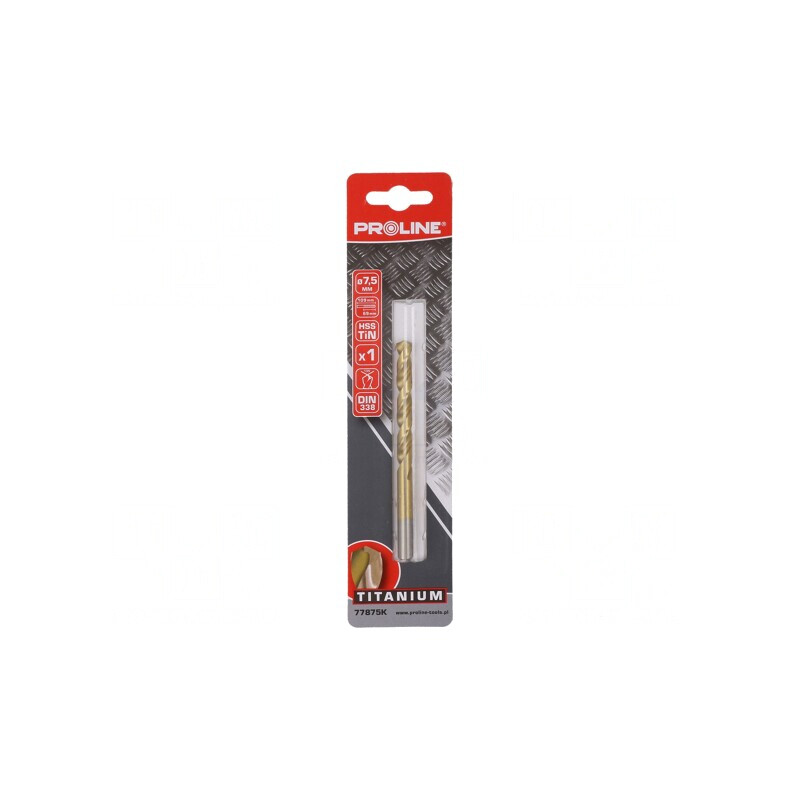Drill Bit for Metal 7.5mm | Electronic-mag.ro | Componente Electronice