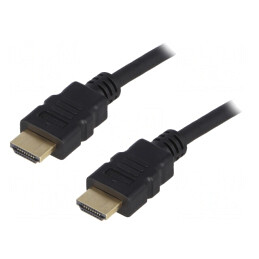 Cablu HDMI 1.4 PVC 2m Negru | Electronic-mag.ro | Componente Electronice