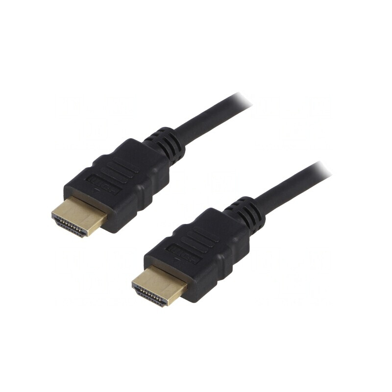 Cablu HDMI 1.4 PVC 2m Negru | Electronic-mag.ro | Componente Electronice