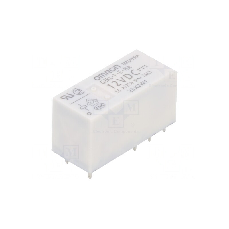 Releu Electromagnetic 12VDC 16A SPDT | Electronic-mag.ro | Componente Electronice