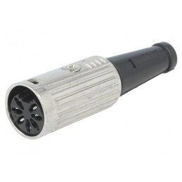 Mufă DIN Mamă 7P 270° pe Cablu 34V | Electronic-mag.ro | Componente Electronice