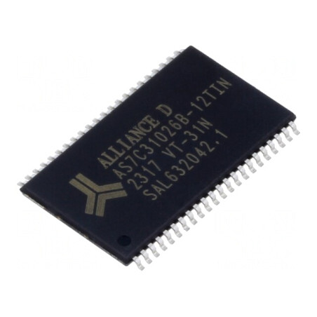 Memorie SRAM 1Mb 16kx8bit 3.3V 12ns TSOP44 II | Electronic-mag.ro | Componente Electronice