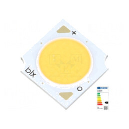 LED COB 12,4W 1523lm 120° 13,5x13,5mm