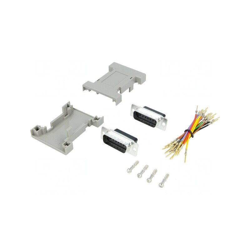 Adaptor D-Sub 15pin Tată-Tată | Electronic-mag.ro | Componente Electronice