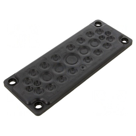 Garnitură Elastomer TPE Multiorificii | Electronic-mag.ro | Componente Electronice