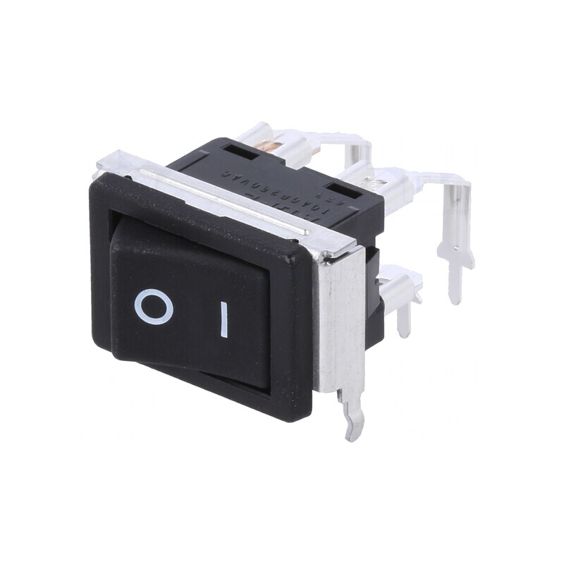 Comutator Rocker DPST OFF-ON 10A 250VAC Negru | Electronic-mag.ro | Componente Electronice Comutator Rocker DPST OFF-ON 10A 250VAC Negru | Electronic-mag.ro | Componente Electronice