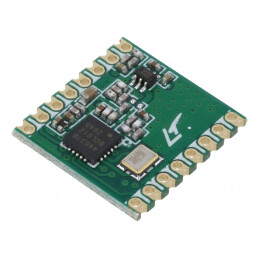 Modul RF Emitter Receptor FM ASK FSK GFSK OOK 142-1050MHz | Electronic-mag.ro | Componente Electronice