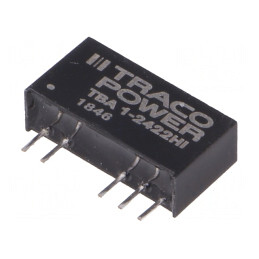 Convertor DC/DC 1W 24V la 12V și -12V | Electronic-mag.ro | Componente Electronice