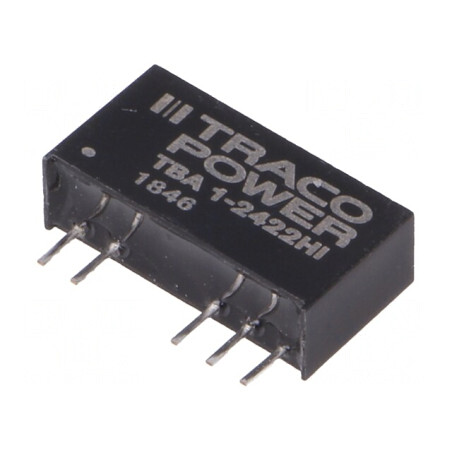 Convertor DC/DC 1W 24V la 12V și -12V | Electronic-mag.ro | Componente Electronice