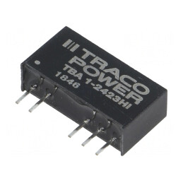 Convertor DC/DC 1W 24V-15V/-15V | Electronic-mag.ro | Componente Electronice