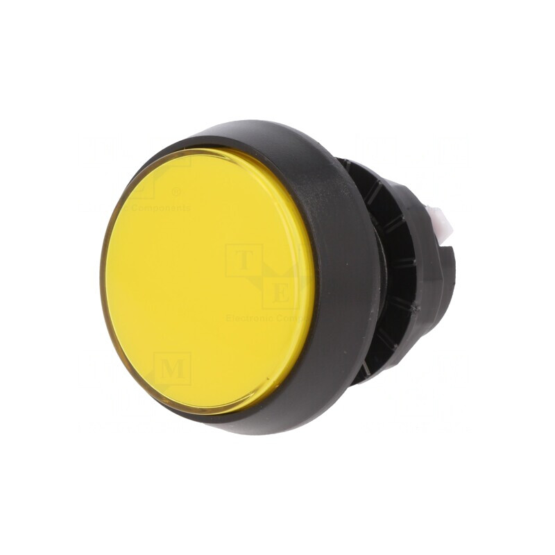 Comutator Apăsare Galben SPDT 10A 250V | Electronic-mag.ro | Componente Electronice