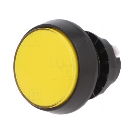 Comutator Apăsare Galben SPDT 10A 250V | Electronic-mag.ro | Componente Electronice