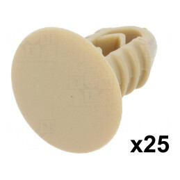 Clipsuri tapițerie 25buc Alfa Romeo/Fiat/Lancia 19mm | Electronic-mag.ro | Componente Electronice