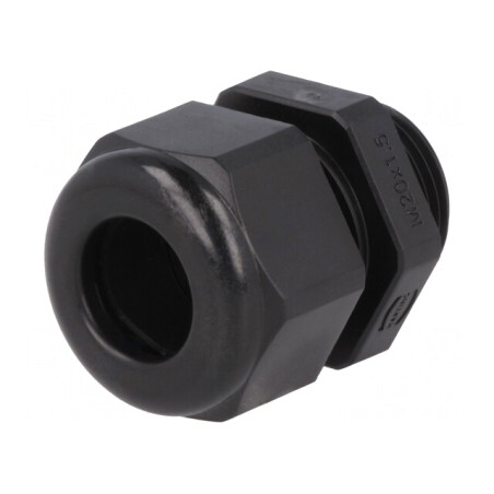 'Garnitură Cablu Neagră M20 IP68 10-14mm Termoplastică' | Electronic-mag.ro | Componente Electronice