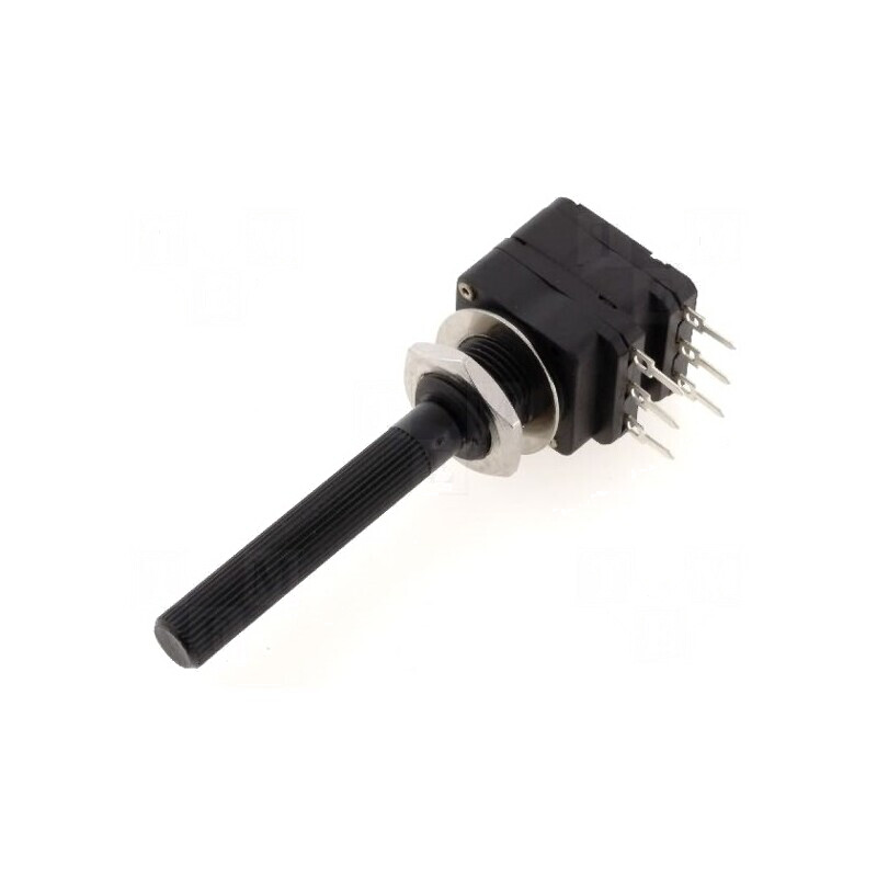 Potentiometru axial 10kΩ 100mW THT 6mm plastic | Electronic-mag.ro | Componente Electronice