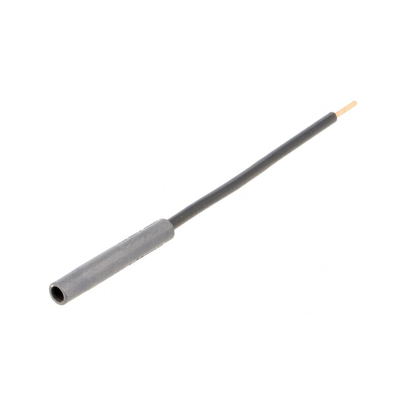 Soclu Banană 4mm 32A Negru | Electronic-mag.ro | Componente Electronice