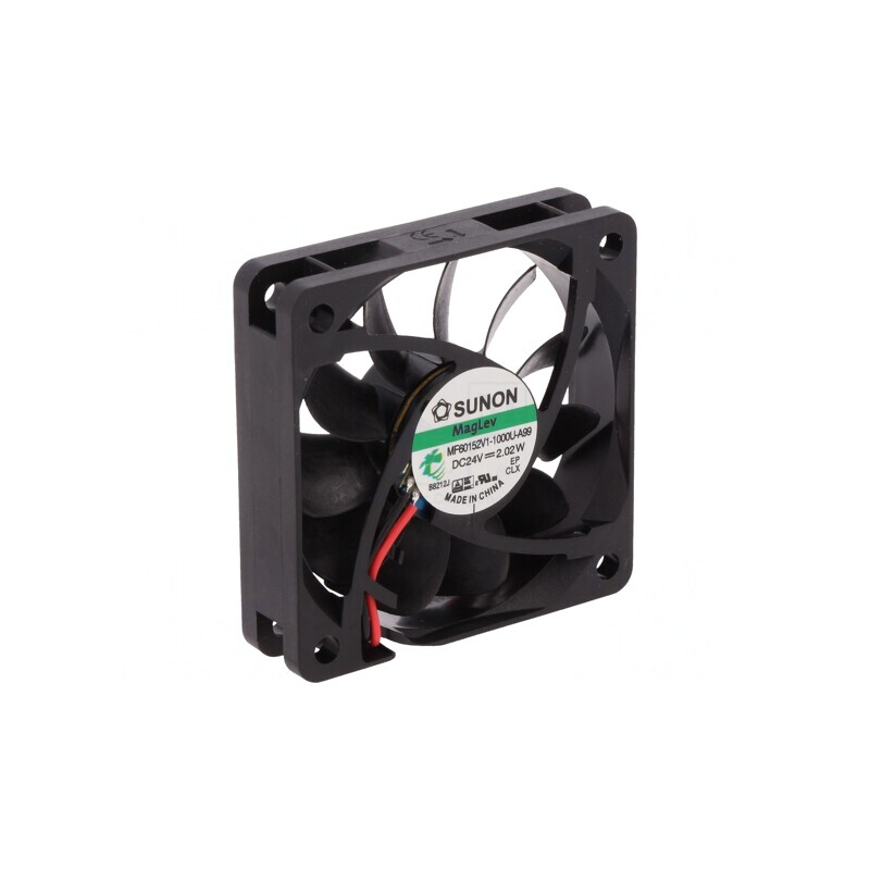 Ventilator axial DC 24V 60x60x15mm | Electronic-mag.ro | Componente Electronice