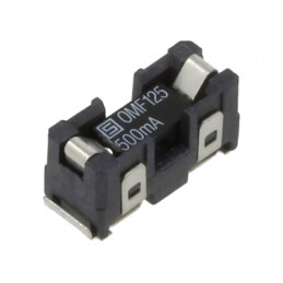 Clema siguranțe cilindrice termoplast 500mA SMT | Electronic-mag.ro | Componente Electronice