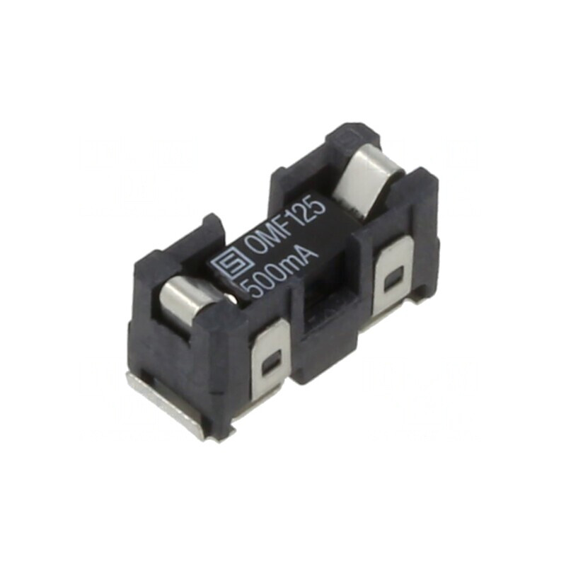 Clema siguranțe cilindrice termoplast 500mA SMT | Electronic-mag.ro | Componente Electronice