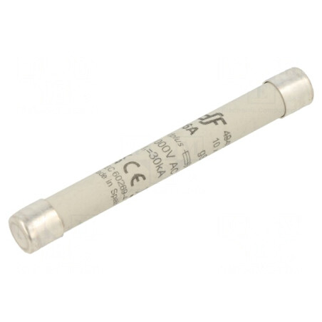 Siguranță ceramică industrială 16A 1kVAC 10x85mm | Electronic-mag.ro | Componente Electronice