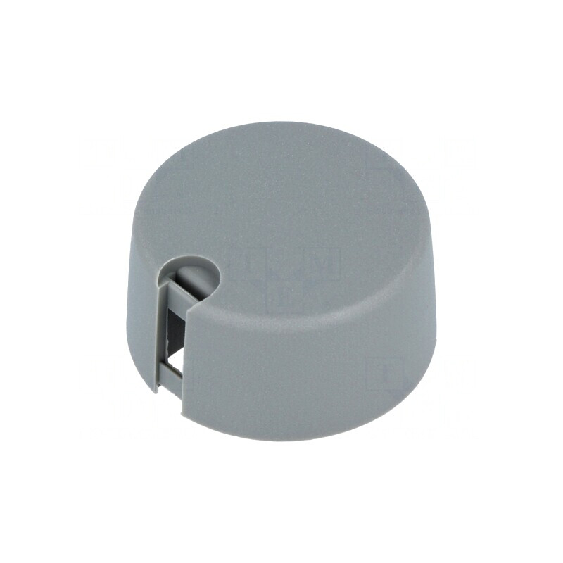 Buton Rotativ Gri 31x16mm Indicator Plastic 6,35mm | Electronic-mag.ro | Componente Electronice