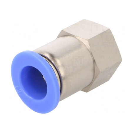 Racord push-in alamă nichelată 0-15 bar | Electronic-mag.ro | Componente Electronice