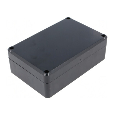 Carcasă Universală ABS Neagră IP55 80x120x41mm | Electronic-mag.ro | Componente Electronice
