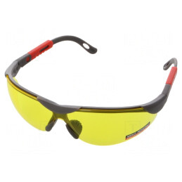 Ochelari de protecție UV lentilă galbenă