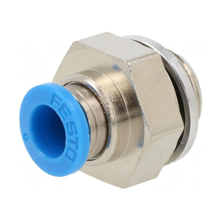 Racord Push-In Simplu 0,95-6bar Cu Garnitură NBR | Electronic-mag.ro | Componente Electronice