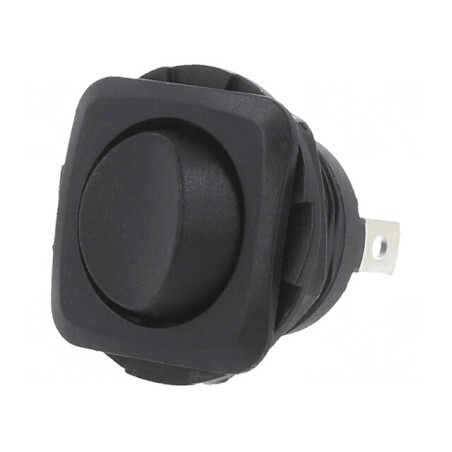 Rocker Switch ON-ON 10A 28VDC Black | Electronic-mag.ro | Componente Electronice