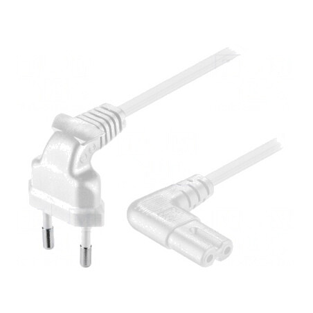 Cablu Alimentare Unghiular 2m | Electronic-mag.ro | Componente Electronice