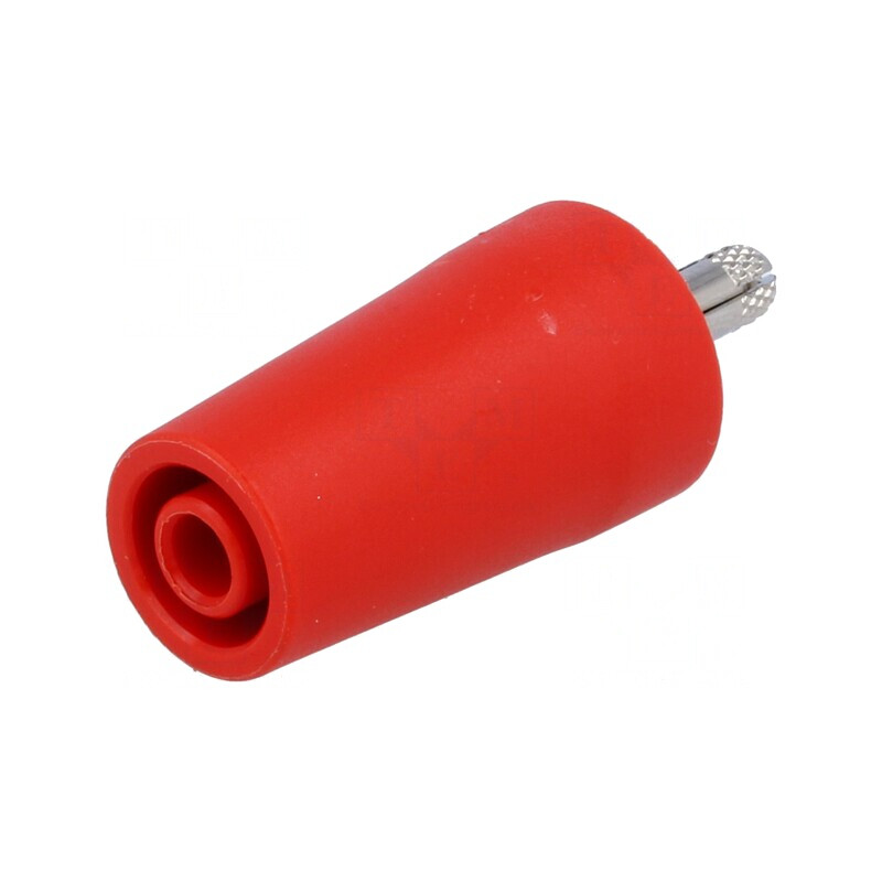 Adaptor Banană 4mm 32A Roșu Nichelat | Electronic-mag.ro | Componente Electronice Adaptor Banană 4mm 32A Roșu Nichelat | Electronic-mag.ro | Componente Electronice