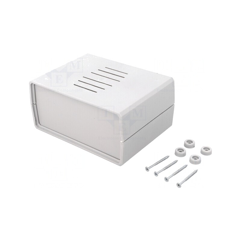 Carcasă Ventilată Gri 148.6x110x71mm | Electronic-mag.ro | Componente Electronice