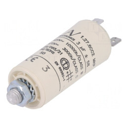 Condensator Motor 3uF 420VAC | Electronic-mag.ro | Componente Electronice